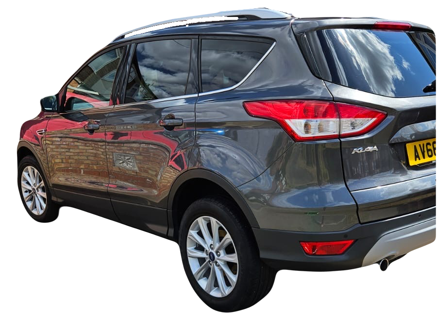 Glossy car post detail